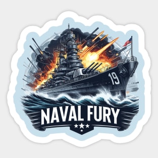 Battleship Sticker